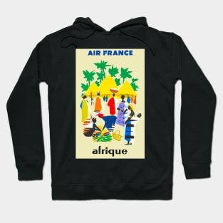 Vintage Travel - Air France Africa Hoodie